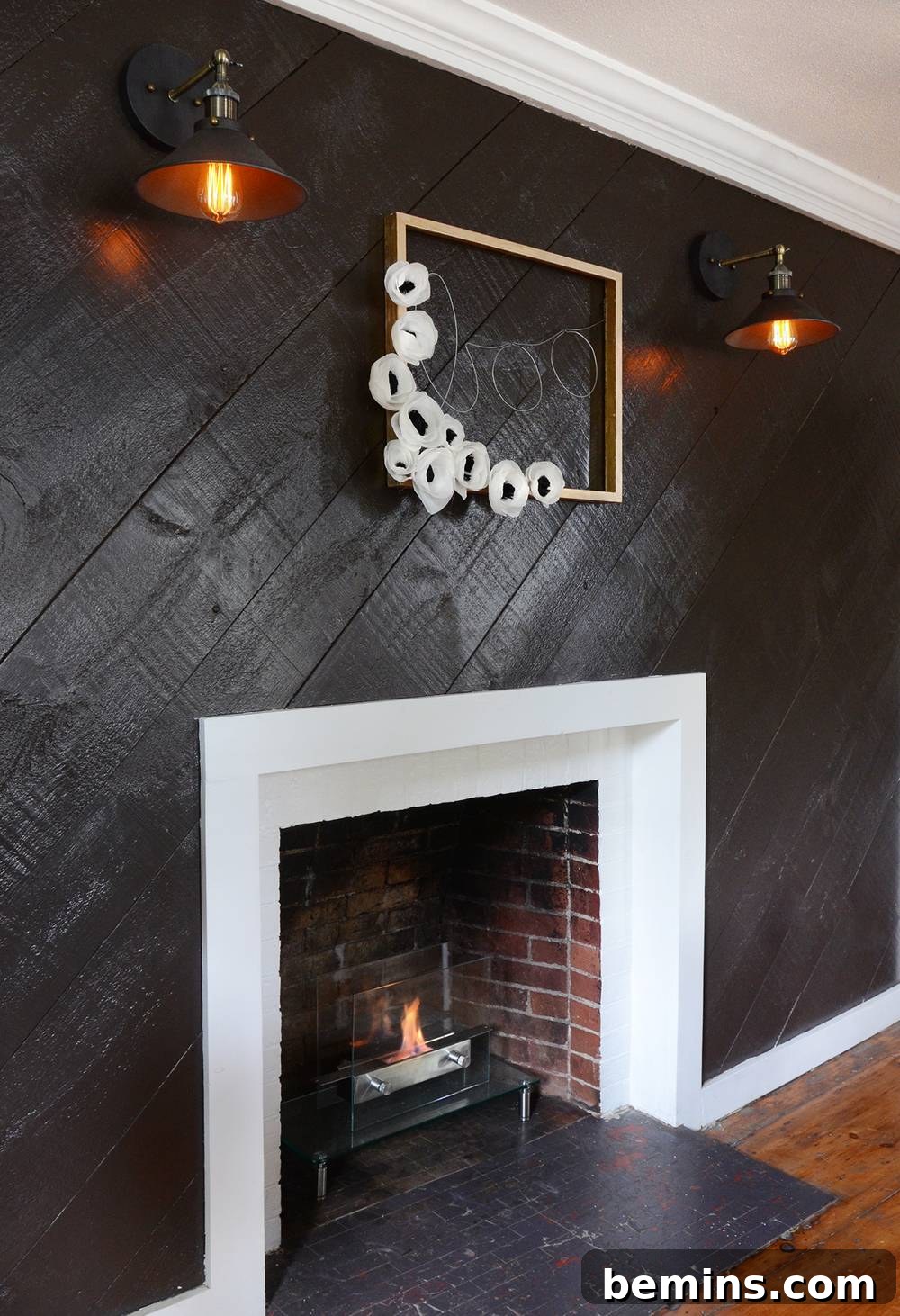 IKEA Frame Fright: Crafting a Chic Halloween Wreath 14 Finished IKEA Hack Halloween Wreath