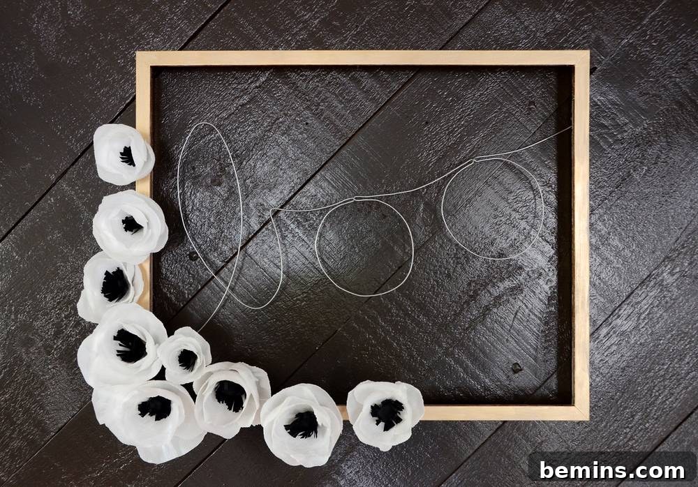 IKEA Frame Fright: Crafting a Chic Halloween Wreath 15 Customized Halloween Wreath Ideas