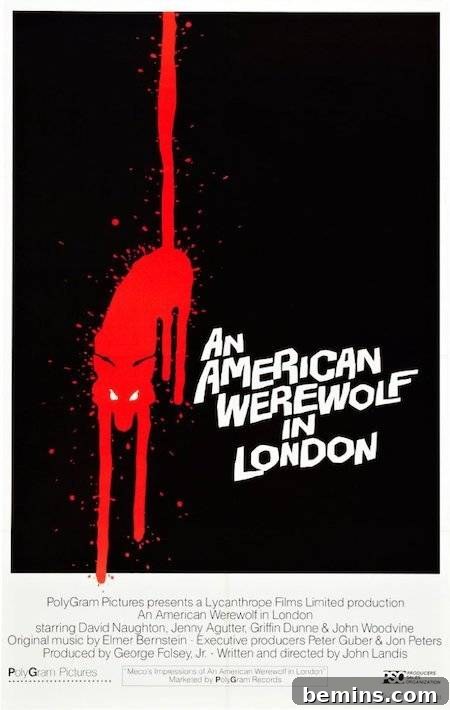 An American Werewolf in London Movie Poster