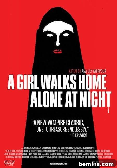 A Girl Walks Home Alone at Night movie poster