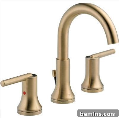 Champagne Bronze Bathroom Fixtures
