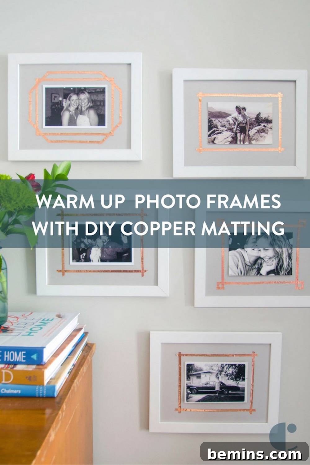 DIY Copper Photo Mat Pin It