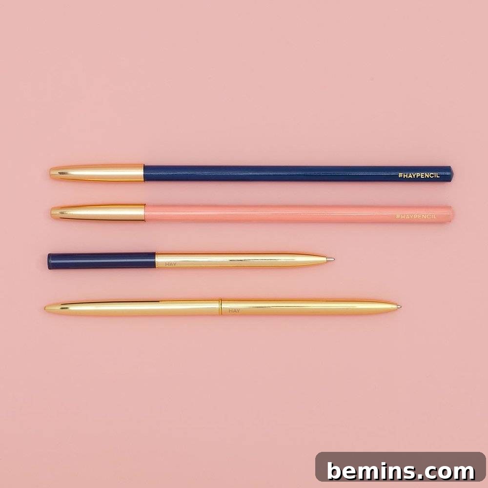 Copper Pens for Elegant Note-Taking