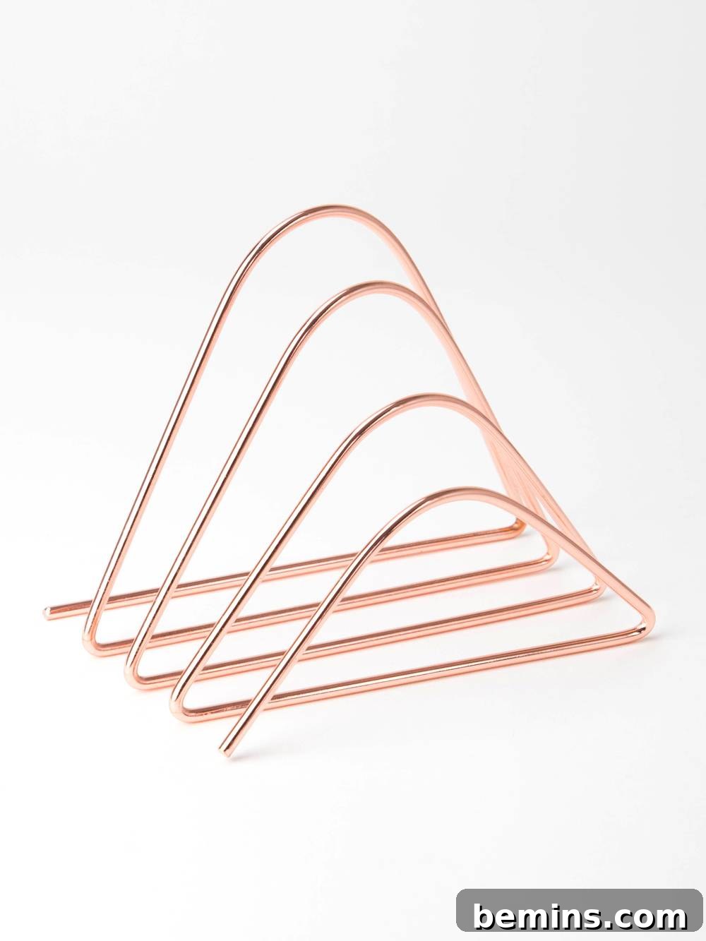 Copper Letter Sorter for Organized Mail