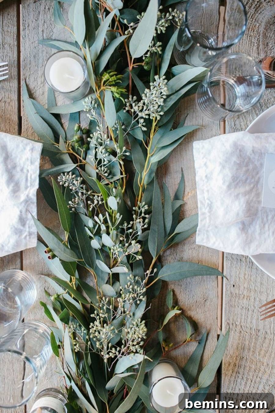 10 Creative & Unique Thanksgiving Tablescapes To Inspire Your Holiday Inspiring Thanksgiving Table Settings: 10 Unique & Creative Ideas 5 Greenery Thanksgiving Tablescape