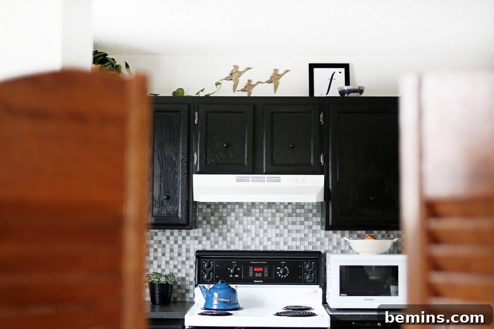 After: Natural Light Enhances the Kitchen's Beauty