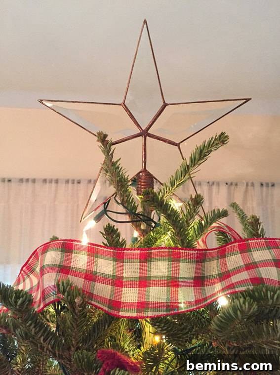 30 Dazzling Christmas Tree Toppers: Buy or DIY 22 Beveled Glass Star Christmas Tree Topper