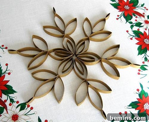 30 Dazzling Christmas Tree Toppers: Buy or DIY 9 Toilet Paper Roll Christmas Tree Topper