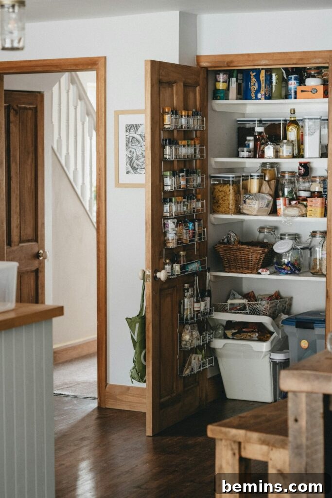 Brown wooden shelf with bottles